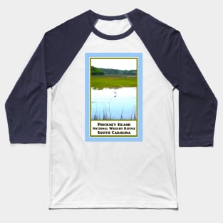 Vintage Travel Pinckney Island Baseball T-Shirt